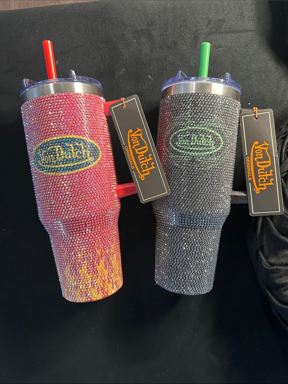 Von Dutch Originals Rhinestone Tumbler Set